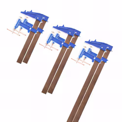 Description générale Ce lot de 6 serre-joints à pompe en acier laminé haute résistance est conçu pour offrir une puissance de ...