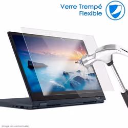 Film de Protection écran - HP - Chromebook x360 14 - Verre Flexible - Incassable - Pliable 180°