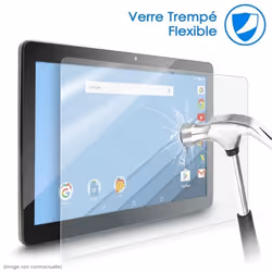 Protection décran - Acer - Chromebook Tab 10 - Verre flexible - Incassable - Pliable 180°