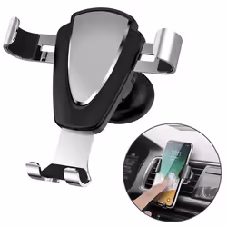Support de voiture - Blackview - BV6300 - Fixation par gravité - Plastique - Noir