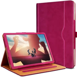 Étui Housse de Protection et Mode Support 3 Inclinaisons (R02-Rose Fuschia) pour Tablette Selecline 101