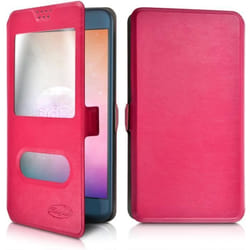 Etui de Protection - Essentielb - Heyou 3 - Rose - Souple - S-View Universel