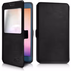 Etui de Protection S-View - Logicom - Le Prime - Noir - Universel - 150 x 75 cm