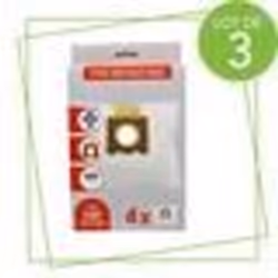 Lot de 3 boîtes de 4 sacs microfibre H81 Aspirateur 35601865 HOOVER