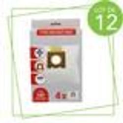 Lot de 12 boîtes de 4 sacs microfibre H81 Aspirateur 35601865 HOOVER