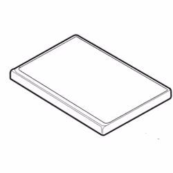Dessus, top pour Lave-linge LG 3457EN1004Z Appareils compatibles : BB4403541
