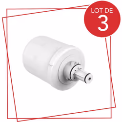 Lot de 3 filtres à eau AQUAPURE / APP100 compatibles pour Réfrigérateur, congélateur SAMSUNG, WHIRLPOOL 484000000513, DA29-00 ...