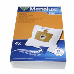 Lot de 4 sacs 2306 pour Aspirateur ELECTROLUX, ROWENTA 9001967604 Appareils compatibles : [ASPIRATEUR ROWENTA: ] RO162011, RO ...