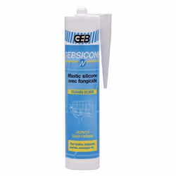 Joint silicone translucide gebsicone 310 ML pour Accessoires et entretien TOUTES MARQUES 893251 Appareils compatibles : BB440 ...