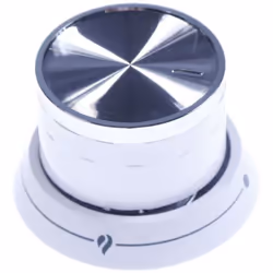 Manette blanche four d'origine pour four, cuisinière BEKO 250317249 Appareils compatibles : [FOUR, CUISINIÈRE BEKO: ] FSM6322 ...