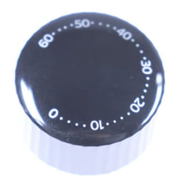 Bouton de minuterie noir d'origine
