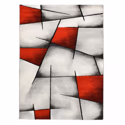 Un Amour De Tapis est une PME française, son entrepôt est en Essonne. tapis chambre 80x150 tissé rouge rectangle motif géomét ...
