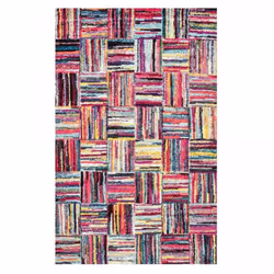 Un Amour De Tapis est une PME française, son entrepôt est en Essonne. tapis salon 160x230 tissé multicolore rectangle motif g ...