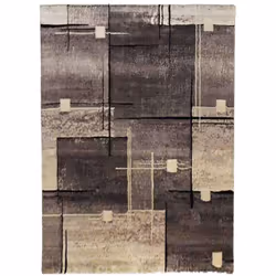 Un Amour De Tapis est une PME française, son entrepôt est en Essonne. tapis chambre 80x150 tissé gris rectangle motif abstrai ...