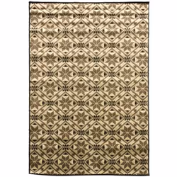Un Amour De Tapis est une PME française, son entrepôt est en Essonne. tapis salon 160x225 tissé ivoire rectangle AF1 CARODE p ...