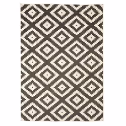 Un Amour De Tapis est une PME française, son entrepôt est en Essonne. tapis extérieur, kilim reversible 280x380 EX1 RA noir e ...