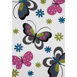 Un Amour De Tapis est une PME française, son entrepôt est en Essonne. tapis enfant 240x340 rectangle tissé crème motif animau ...