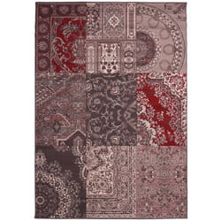 Unamourdetapis - Tapis salon et chambre 60x110 gris rectangle tissé motif baroque AF1 nybro