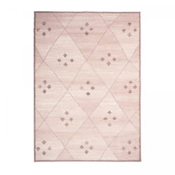Unamourdetapis - Tapis salon et chambre 80x150 ivoire rectangle tissé motif berbère AF1 feza