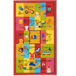 Unamourdetapis - Tapis enfant Lavable 30° 57x100 multicolore sphinx