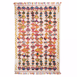 Un Amour De Tapis est une PME française, son entrepôt est en Essonne. tapis berbère 240x340 tissé motifs tribaux LYN5 multico ...