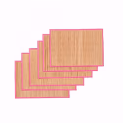 Un Amour De Tapis est une PME française, son entrepôt est en Essonne. Set de table fait à la machine LOT DE 6 BA 33x48 beige  ...