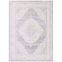 Un Amour De Tapis est une PME française, son entrepôt est en Essonne. tapis oriental 80x150 rectangle gris clair tissé motif  ...