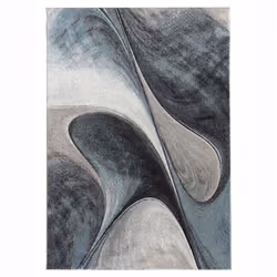Un Amour De Tapis est une PME française, son entrepôt est en Essonne. tapis salon 160x160 tissé bleu et gris carré motif géom ...