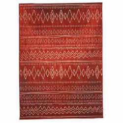 Un Amour De Tapis est une PME française, son entrepôt est en Essonne. tapis berbère 80x150 tissé motifs tribaux LYN1 rouge pa ...