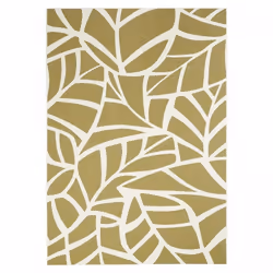 Un Amour De Tapis est une PME française, son entrepôt est en Essonne. tapis extérieur 123x180 tissé kilim vert FEUILLE par Un ...