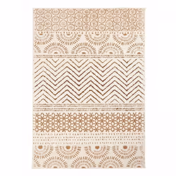 Description générale Le tapis berbère 120x170 tissé motif ethnic AF1 ORIENVAG crème est un choix idéal pour embellir votre in ...