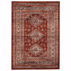 Un Amour De Tapis est une PME française, son entrepôt est en Essonne. tapis oriental 160x230 rectangle orange tissé motif eth ...