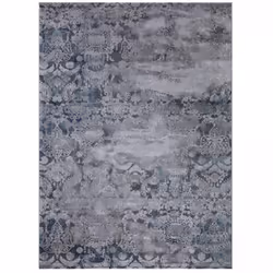 Un Amour De Tapis est une PME française, son entrepôt est en Essonne. tapis entrée 80x150 tissé bleu clair rectangle FOLA Jad ...