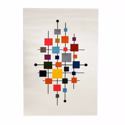 Un Amour De Tapis est une PME française, son entrepôt est en Essonne. tapis chambre 60x110 tissé crème rectangle motif géomét ...