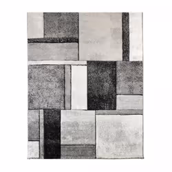 Un Amour De Tapis est une PME française, son entrepôt est en Essonne. tapis salon 140x200 tissé gris rectangle motif géométri ...