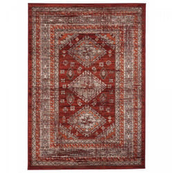 Unamourdetapis - Tapis oriental 60x110 orange rectangle motif ethnique AF1 dazor