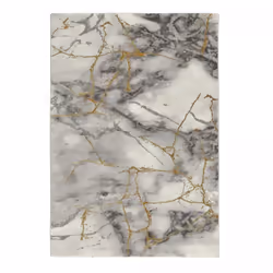 Un Amour De Tapis est une PME française, son entrepôt est en Essonne. tapis entrée 80x150 tissé gris et or rectangle motif ab ...