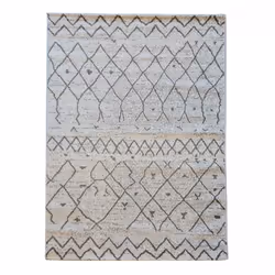 Un Amour De Tapis est une PME française, son entrepôt est en Essonne. tapis berbère 160x230 tissé motif ethnic ESSAOUER gris  ...