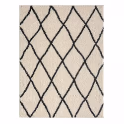 Un Amour De Tapis est une PME française, son entrepôt est en Essonne. tapis berbère 120x170 tissé motif ethnic BENYLE A crème ...
