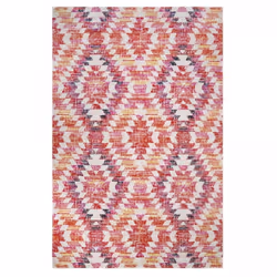 Un Amour De Tapis est une PME française, son entrepôt est en Essonne. tapis extérieur 150x220 tissé kilim rose et rouge SANDR ...
