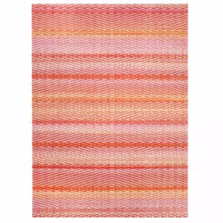 Un Amour De Tapis est une PME française, son entrepôt est en Essonne. tapis extérieur 150x220 tissé kilim rose et rouge SEMA  ...