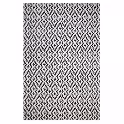 Un Amour De Tapis est une PME française, son entrepôt est en Essonne. tapis extérieur 150x220 tissé kilim noir et blanc EDJE ...