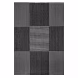 Un Amour De Tapis est une PME française, son entrepôt est en Essonne. tapis extérieur 67x140 tissé kilim anthracite et gris E ...