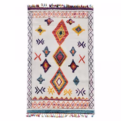 tapis berbère 160x230 LYN5 MIL Multicolore tapis salon doux et confortable