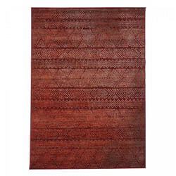 Tapis berbère motif ethnic 190x280 rouge AF1 chila