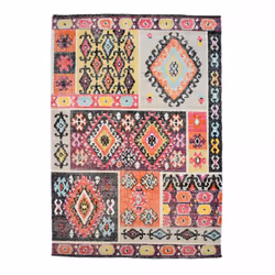 Un Amour De Tapis est une PME française, son entrepôt est en Essonne. tapis extérieur 120x170 tissé kilim rouge et orange EXT ...