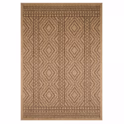 Un Amour De Tapis est une PME française, son entrepôt est en Essonne. tapis extérieur 50x80 tissé kilim marron JUTE ART 2 Jad ...