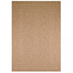 Jadorel - Tapis extérieur kilim 50x80 beige rectangle jute art 3