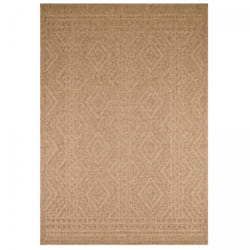 Jadorel - Tapis extérieur kilim 200x290 beige rectangle jute art 3