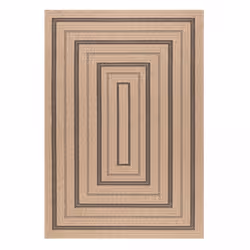 Un Amour De Tapis est une PME française, son entrepôt est en Essonne. tapis extérieur 200x290 tissé kilim beige et noir JUTE  ...